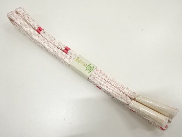 JAPANESE KIMONO / UNUSED HAND-TIED OBIJIME